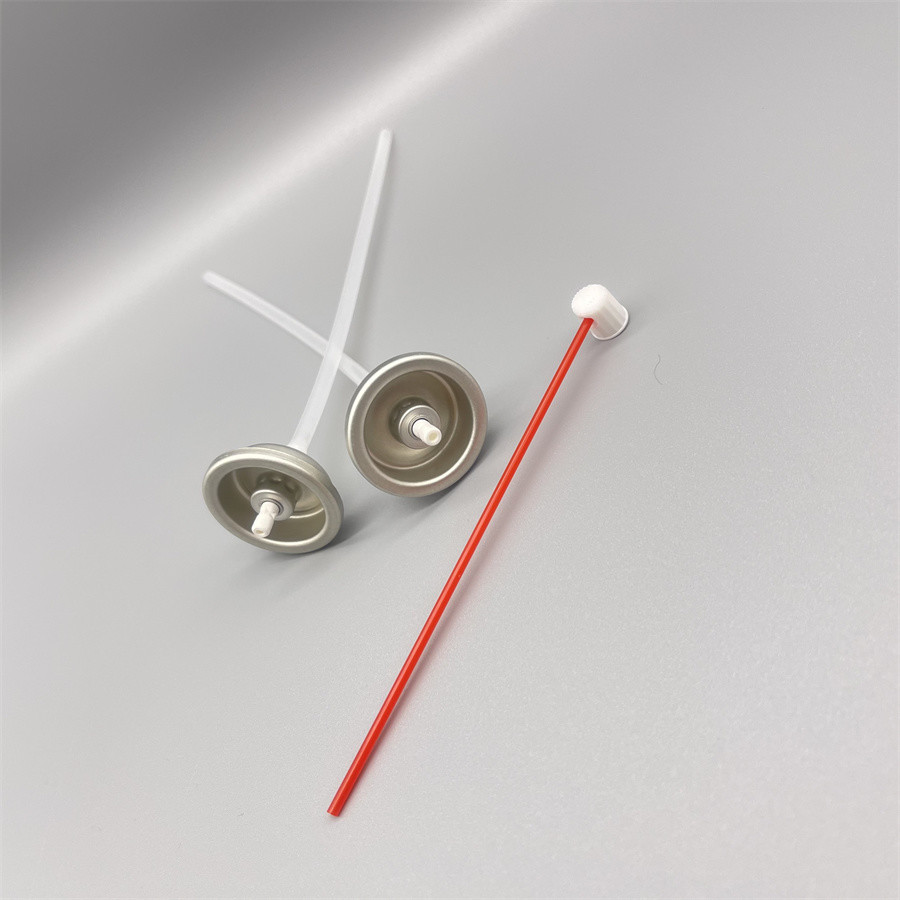Two-Chamber WD-40 Lubricant Valve for On-Demand Mixing of Multi-Part Formulas.