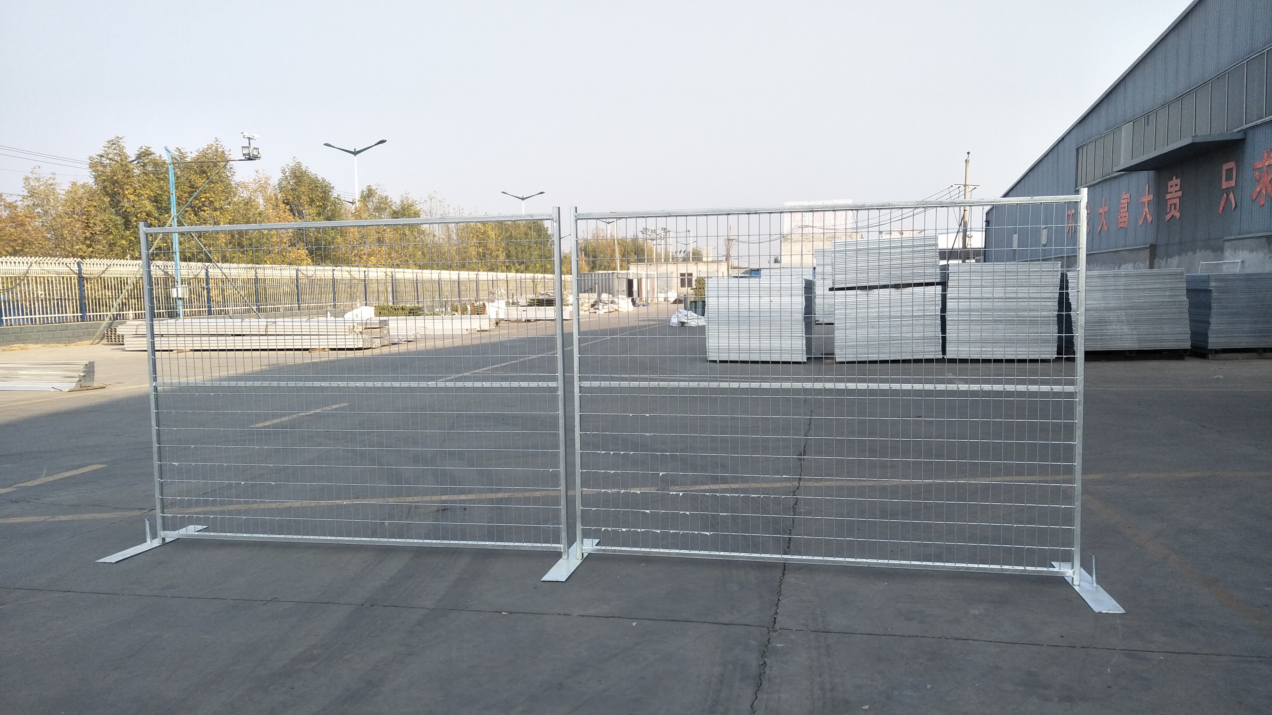 factory Canada standard temporary construction fence