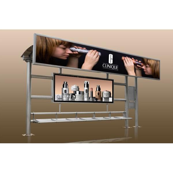 bus shelter and bus stop