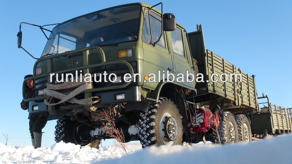 Dongfeng All Wheel Road Personnel Carriers International Truck 4wd Truck