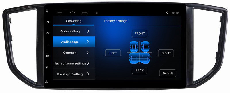 Ouchuangbo car stereo gps system for Dongfeng Fengxing Lingzhi M5 for radio USB bluetooth BDDR3 1GB android 8.1