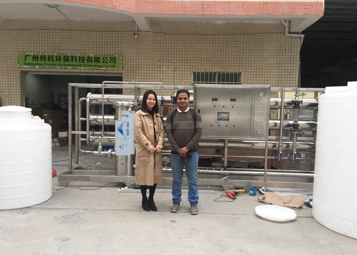 45T Per Hour Containerized RO Water Treatment Plant For Drinking / Water Filtration System