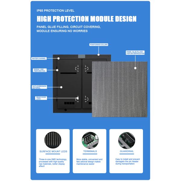 Customized LED Display Giant Outdoor LED Advertising Video Wall Screen