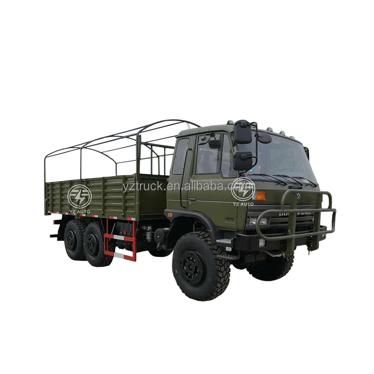 4500 1250mm Wheelbase AWD Truck Troop Carrier 6x6 Off Road Vehicle Manual Transmission
