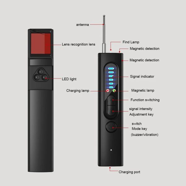 Type-C Charging Portable X13 Mini Infrared Camera Detector with 400mAh Lithium Battery