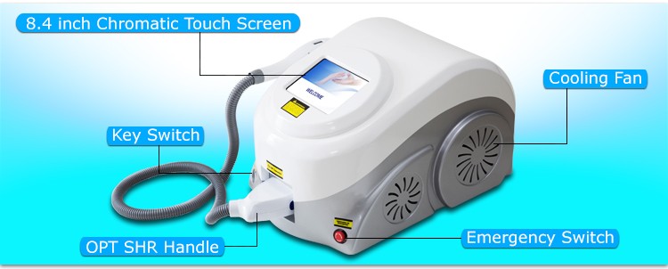 Light PulseOPT SHR IPL Machine Home Laser Pigmentation Permanent