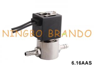 Quality 6.5mm Hose Barb Anti Corrosion Isolation Solenoid Valve For Chemical Acid Alkali for sale