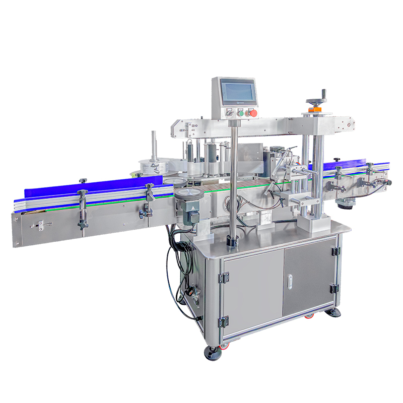 Automatic Labeling Machine Honey and Wine Bottles Label Printer Sticker Machine with Date Coding Print Function