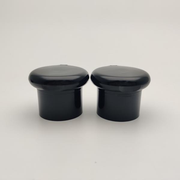 Mushroom Shape 28mm Flip Top Cap , Reusable Snap Top Cap