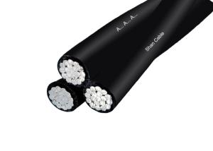 Quality UV Aerial Bundled Cable ASTM Standard XLPE Cross Linking Sheath for sale