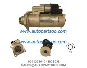 Quality 0001261015 0001261015 - BOSCH Starter Motor 24V 7.5KW 11T for sale