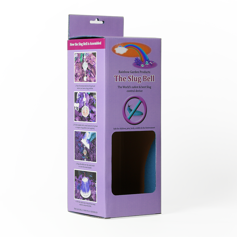 Customized Color Cardboard Toy Box Packaging with Window and Easy Hanging Handle