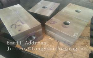 China SA182 F316 F304 SForged Steel Products Forgings Block Solution Milled And Drilling on sale