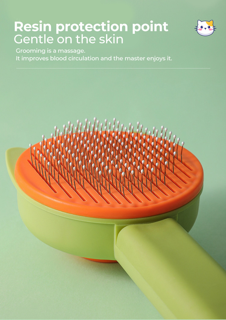 New Pet Hair Cleaner Brush Grooming Steel Needle Comb Brush For Dogs And Cats