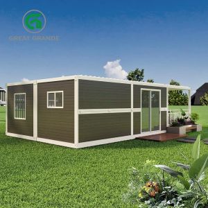 Streamlined Manufacturing Folding Container Home Pre-installed Features Quick