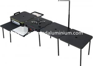 China SMC Table Outdoor Integrated Bbq Gril Camping Kitchen Bench on sale