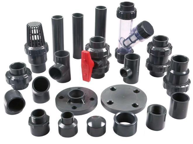 1/2&quot;-4&quot; Plastic PVC One Way Flow Check Valve