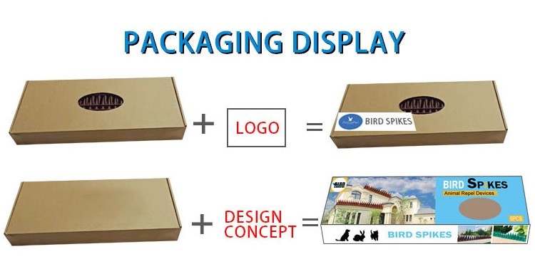 ODM Easy Installation Safety Practical Long Legs Plastic Anti Pigeon Bird Spike