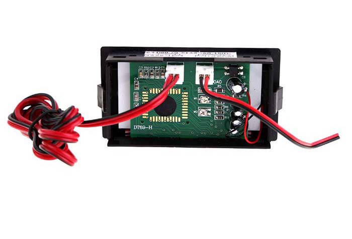 Digital Blue LCD Thermometer Temperature Panel Meter With Probe Sensor