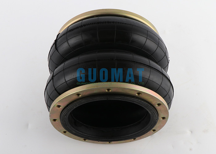 Rubber Air Bellow Flange Style Industrial Air Spring Double Convoluted For Amusement Equipment