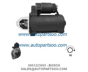 Quality 0001121433 0986020290 - BOSCH Starter Motor 12V 1KW 10T for sale
