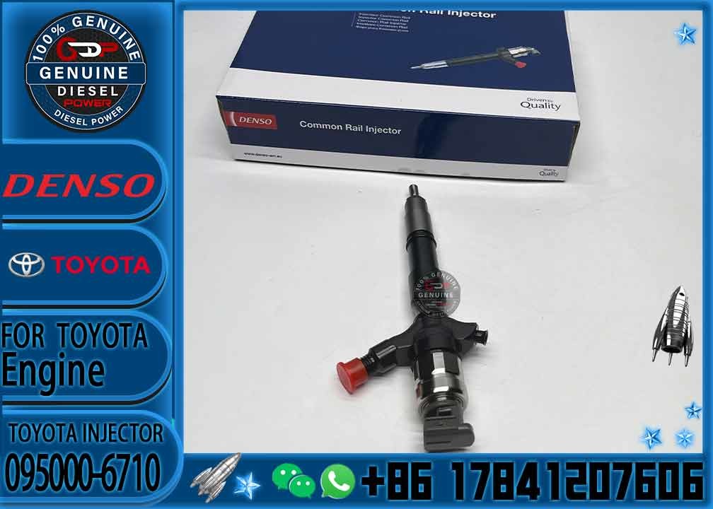 23670-30120 23670-30230 23670-30290 Nozzles Injector 0950006710 095000 6710 Diesel Fuel Injector 095000-6710 for T