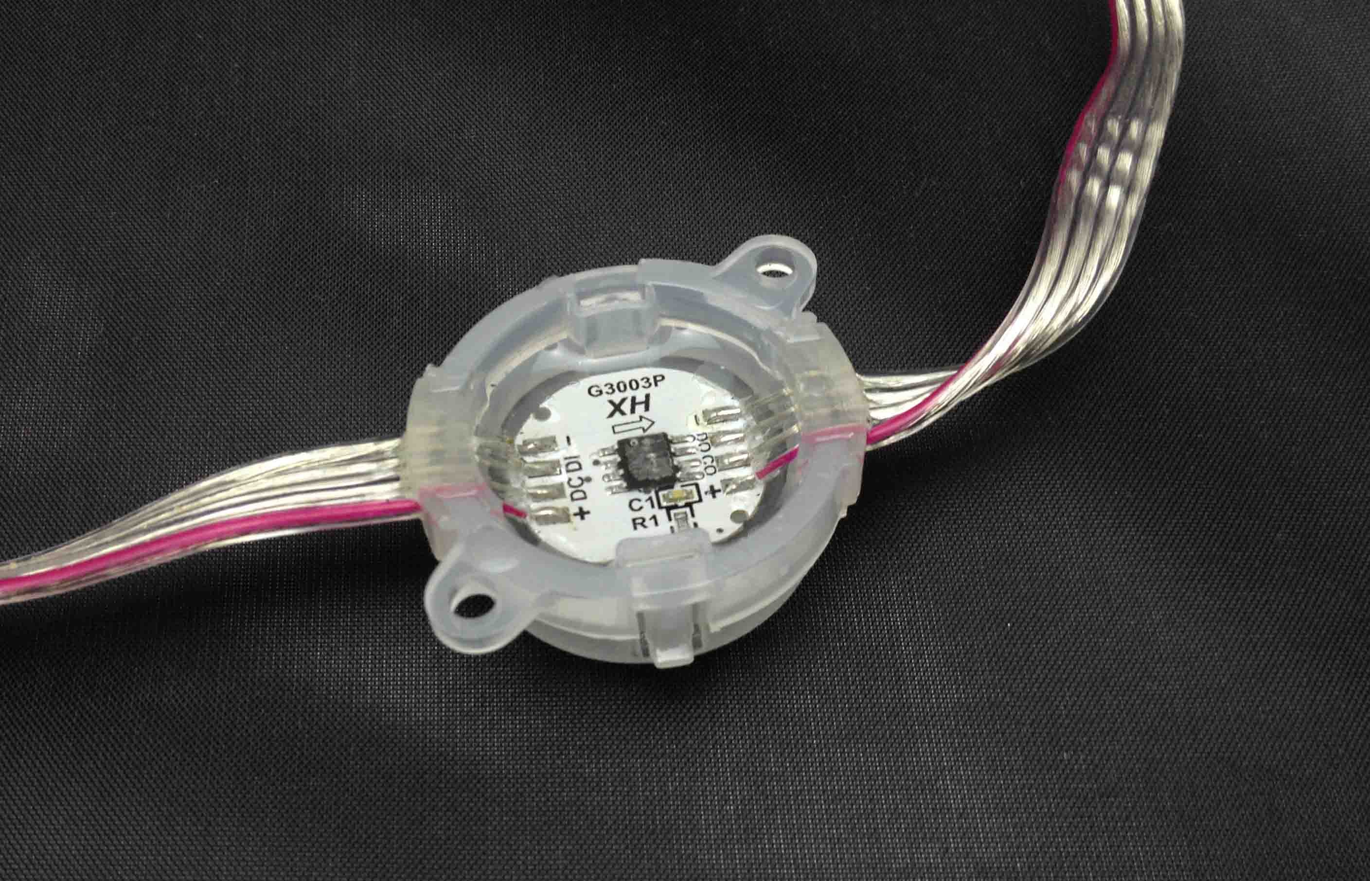 30mm SMD 5050 12V rgb led pixel with full color-----11 years manufacturing experience