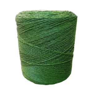 Quality Green Artificial Grass Yarn Thread Fiber Colorful PE PP Synthetic Turf Material for sale
