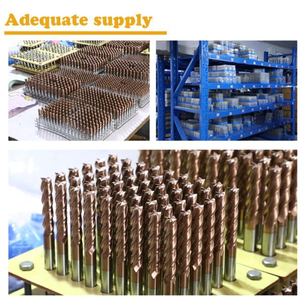 Various diameter Solid ball end mill HRC65 2f end mill