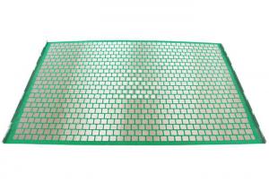 China Oil And Gas Hook Strip Flat Shale Shaker Screen For Mud Vibrating on sale