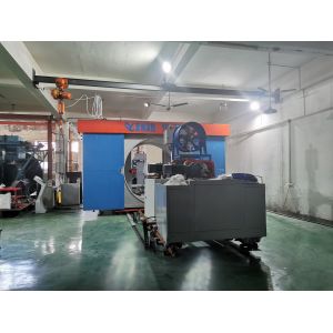 2 Arms LED Lamp Multi Dimension Rotomolding Equipment