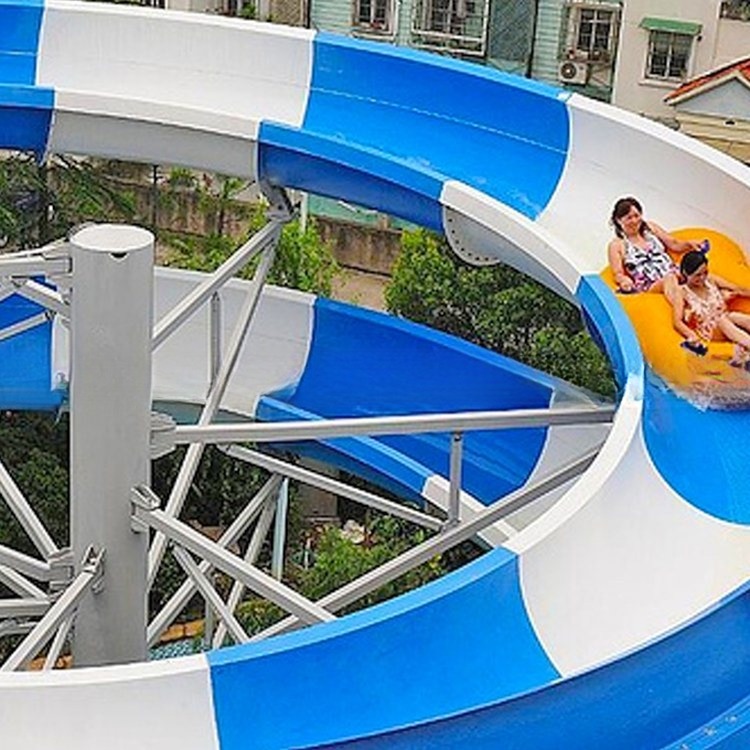 Commercial Fiberglass Tube Water Slide for Water Park