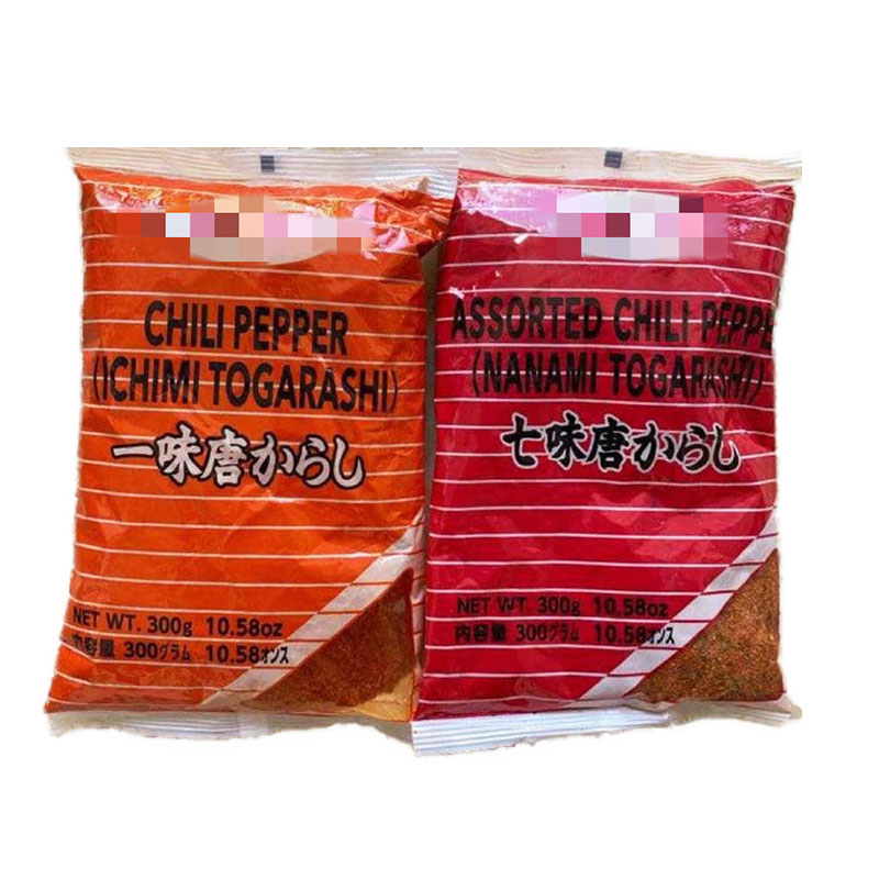 RED Style Dried Shichimi Togarashi 7 Spices Seasoning Powder for Fushimi Seven Spices