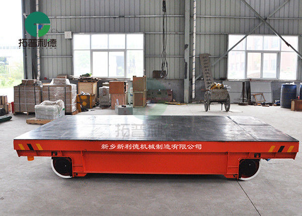 10000 kg Heavy Duty Travelling Material Handling Transfer Motorized Platform Cart On Rail