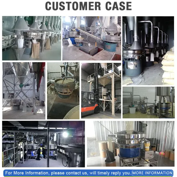 Flour Vibrating Screening Equipment/Green Circular Vibrating Sieve Machine