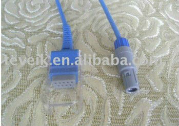 Mindray Spo2 Adapter Cable Extension Cable Redel 6pin to DB9 Female 0010-30-42602