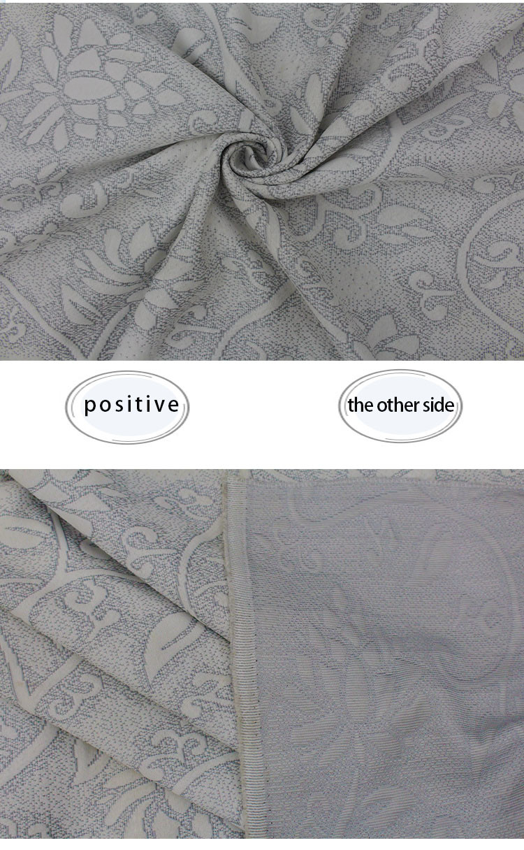 Jacquard Air Mattress Pillow Fabric Yarn Dyed Technology Spot