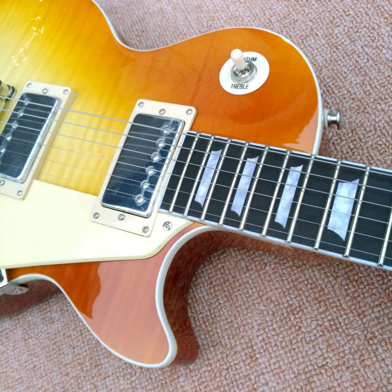 New style of high-quality standard LP 1959 R9 electric guitar, maple top, ebony fingerboard electric guitar