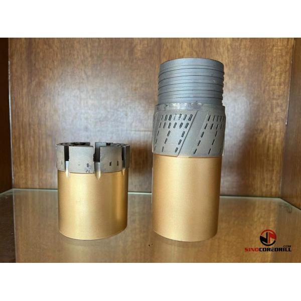 Hole Opener Diamond Reaming Shell , BQ Back Reamer For Diamond Drill Bit