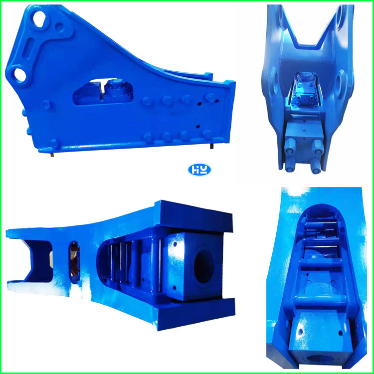 HY190 Hydraulic Excavator Breaker 180-200 BPM 190mm Hydraulic Rock Breaker Hammer
