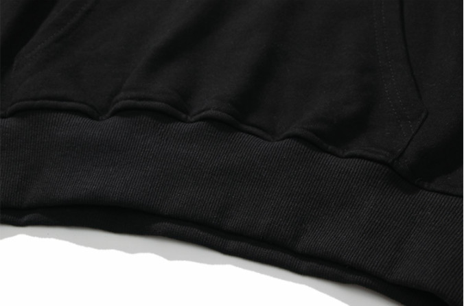 Double Hats French Terry Pullover Sweater Hoodies Women'S Hip Hop Essential Style Same