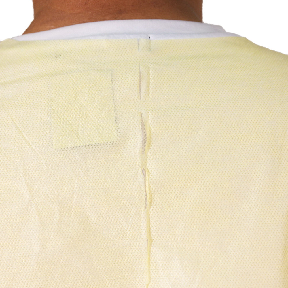 SMMS Disposable Isolation Gown For Medical Short Front Long Back Thumb Loop