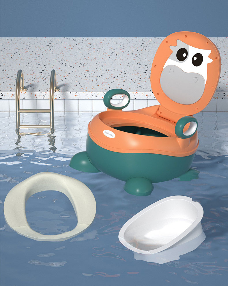 Potties Seats Boys Girls' Seat Urine Basin Baby Mobile Portable Toilet Splash-Proof Urinal