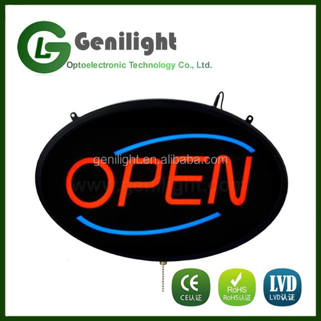 Rectangle Ice Cream LED Neon Sign with ABS Open-Mold Out Frame Animation Lighting