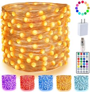 Quality DC 3V Copper Wire Twinkle Lights IP65 Color Changing String Lights For Bedroom for sale