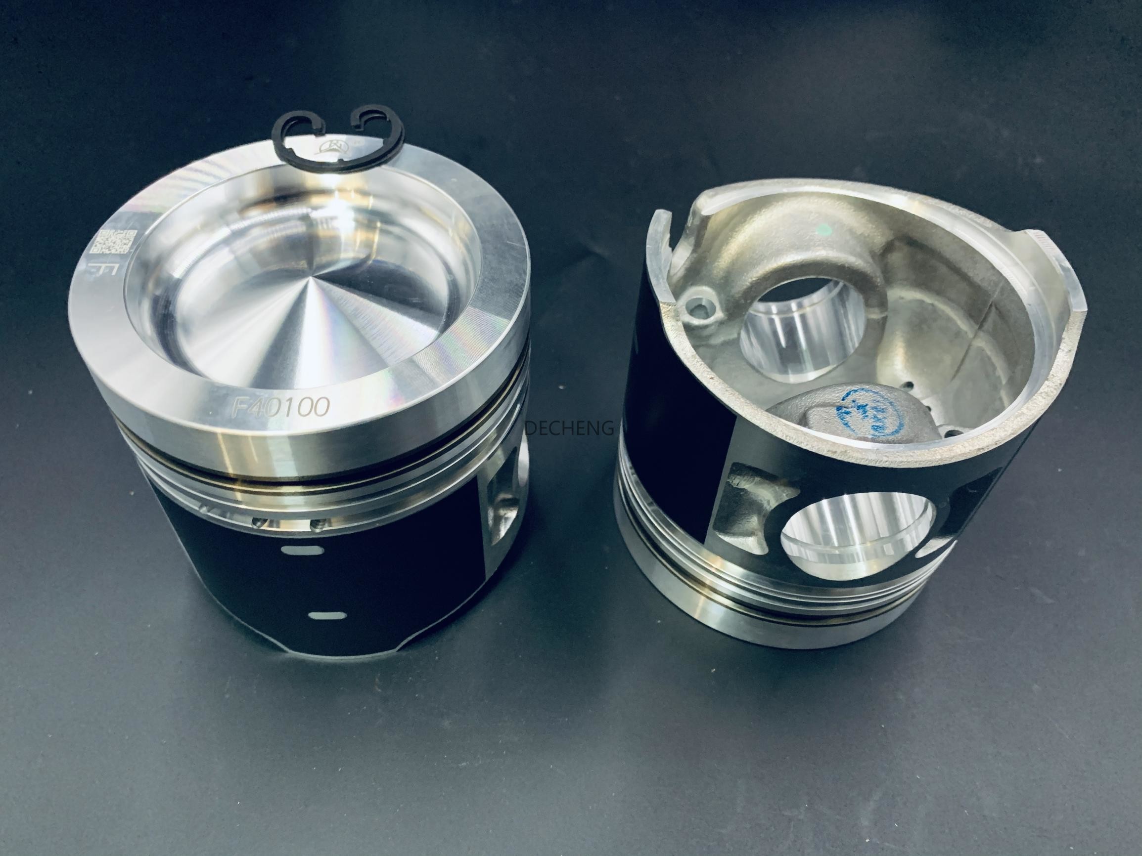 C6.4 E320D Mitsubishi Excavator Engine Parts F40100 77.5mm Hydraulic Piston