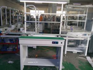 Quality SMT Speed Adjustable PCB Inspection Conveyor PLC Control System for sale