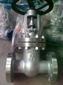 API 600 Class 300 Flanged Gate Valve , 4 OS & Y Gate Valve Stainless Steel