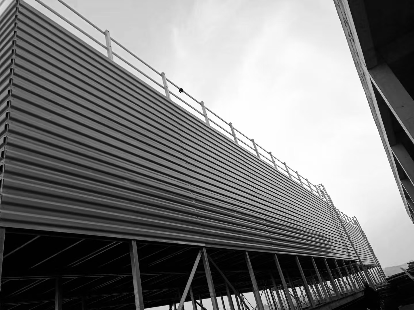 Abrasion-Resistant And Scratch-Resistant FRP Gel Coat Panel For Industrial Cooling Tower