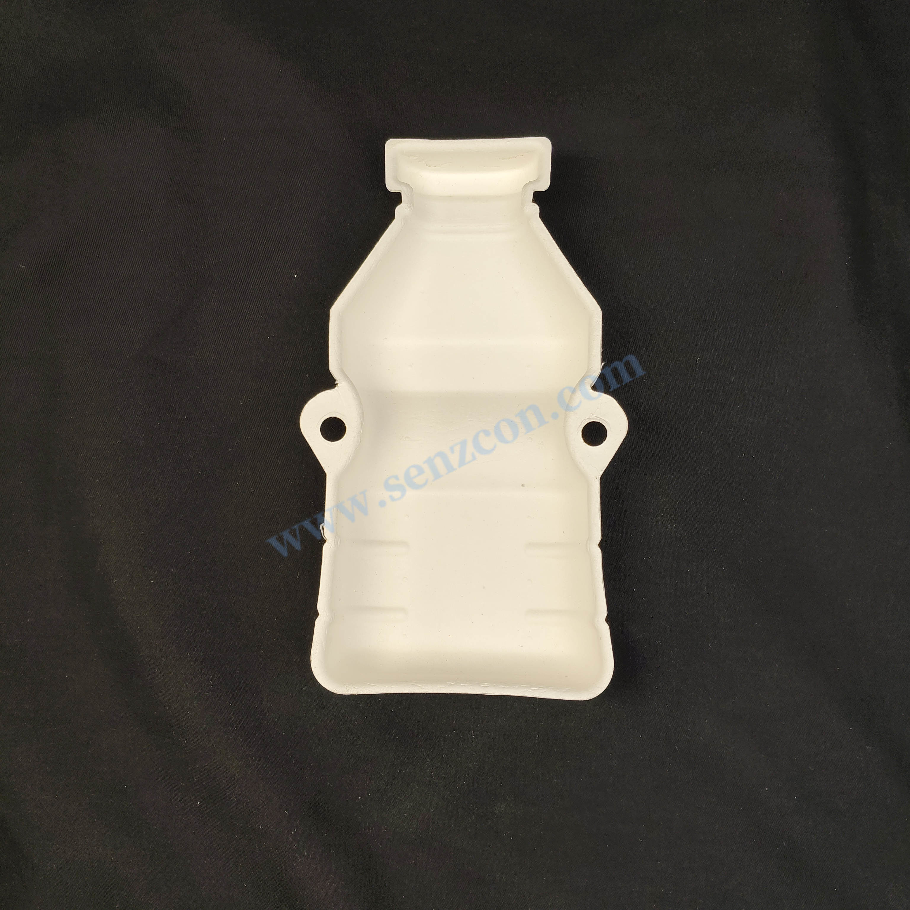 Factory customizes Japanese-style pulp molding packaging for milk, which is eco-friendly, sterile, food-grade, moisture-proof and drop-resistant.
